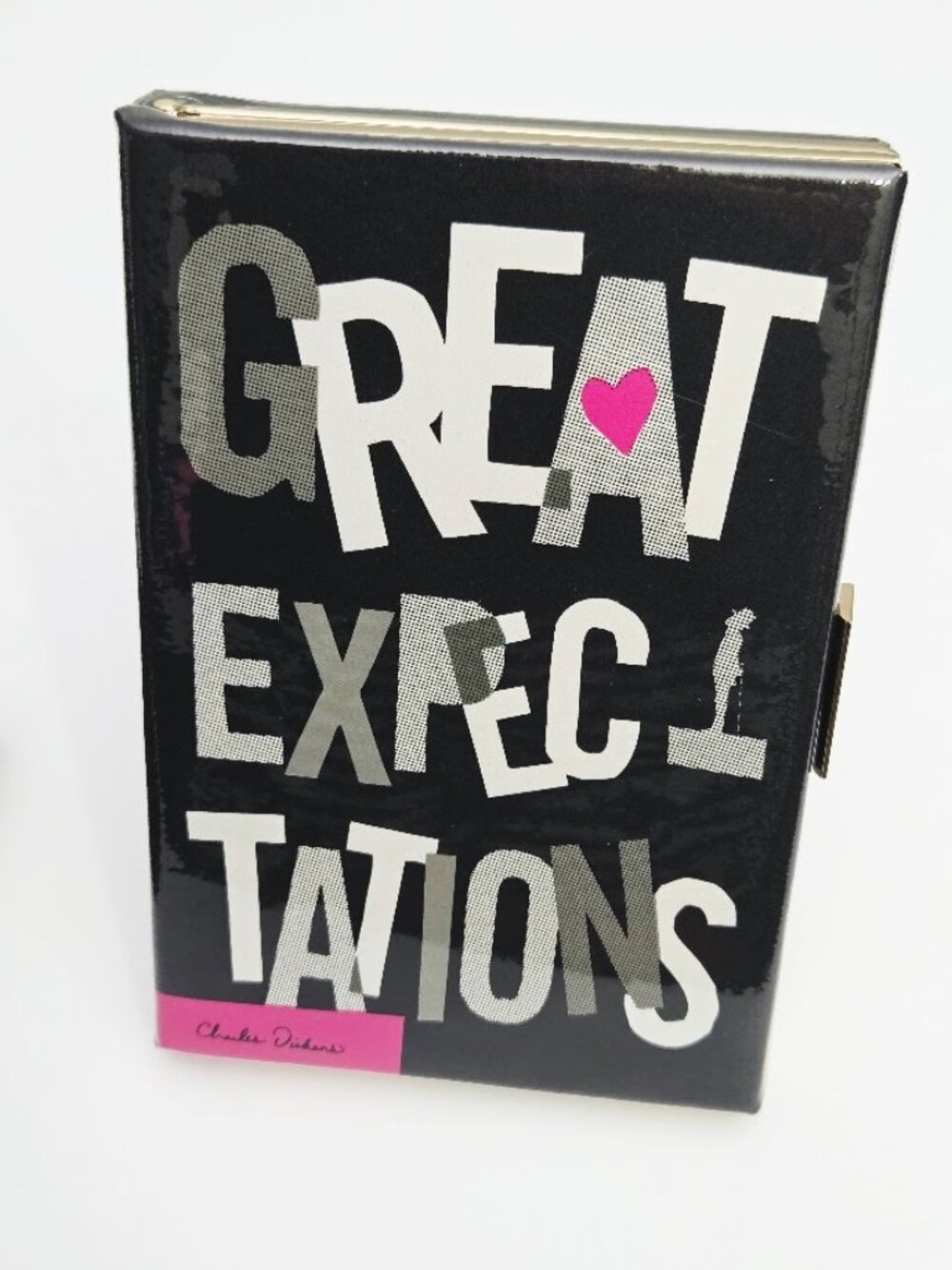 NEW KATE SPADE GREAT EXPECTATIONS BOOK CLUTCH BAG
